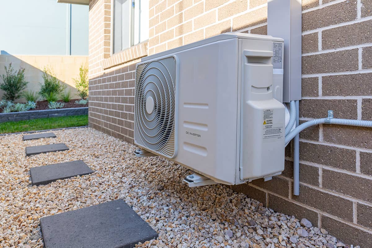 air con unit outside of Australian home