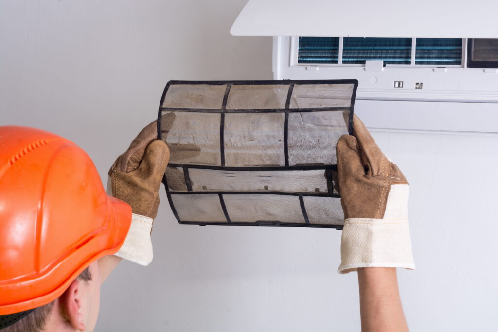 Prepare The Air Conditioner By Cleaning The Filter